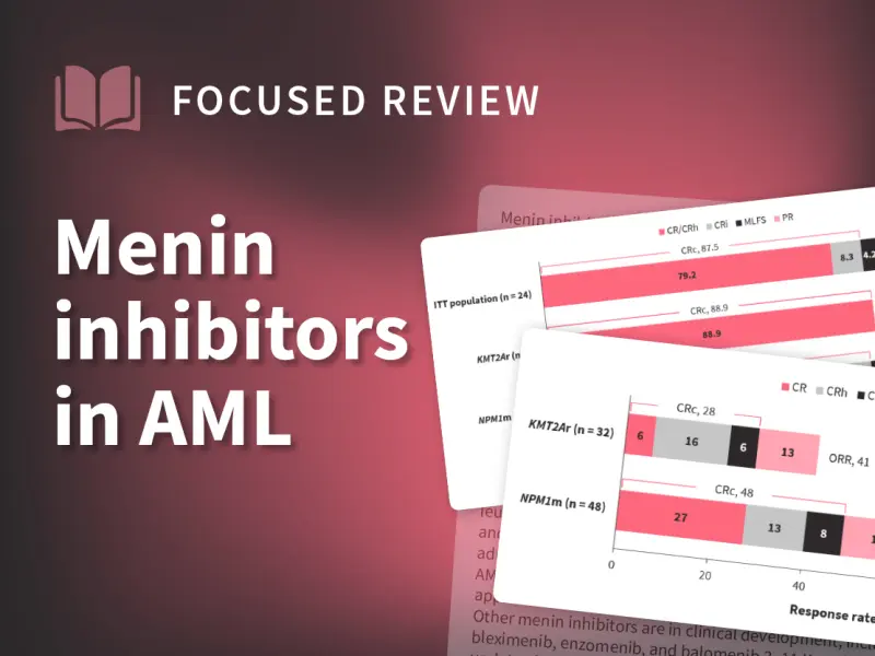 Efficacy and safety of menin inhibitors in the treatment of AML: Congress insights